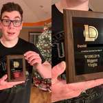 image for Made my friend this plaque for reaching the top 1% of League of Legends players