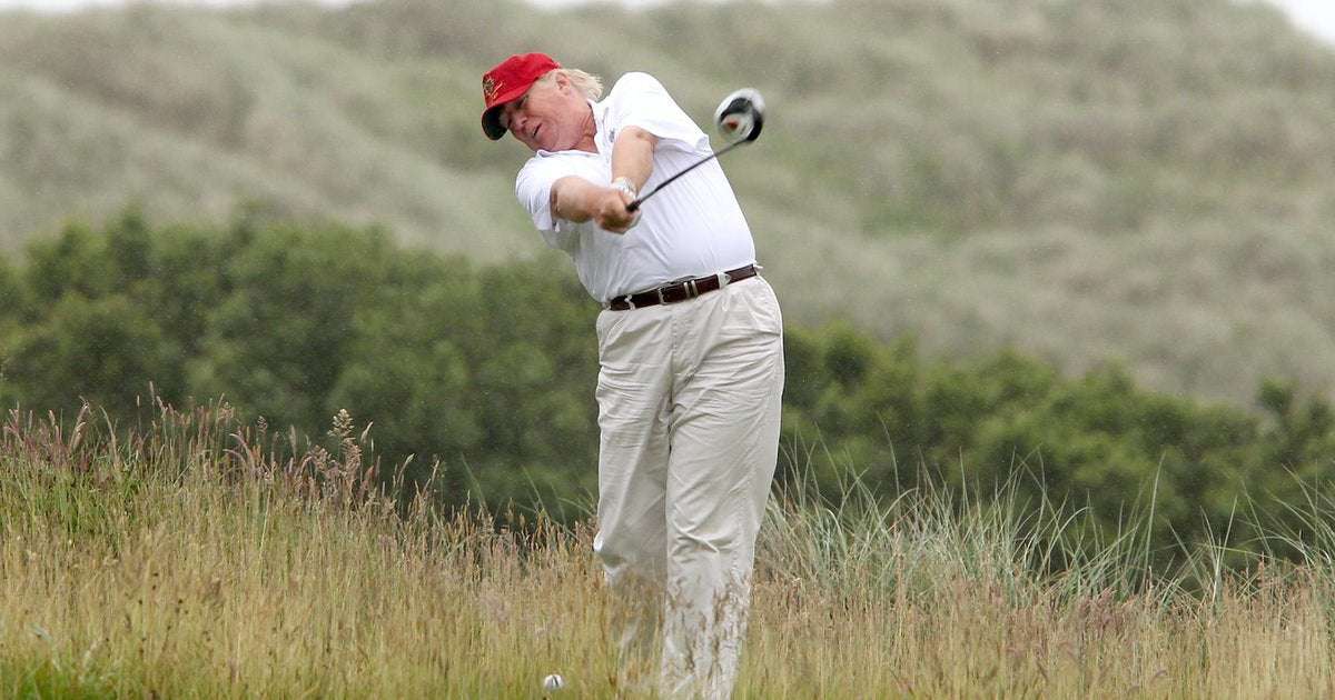 image for Trump has spent nearly a quarter of his presidency on the golf course