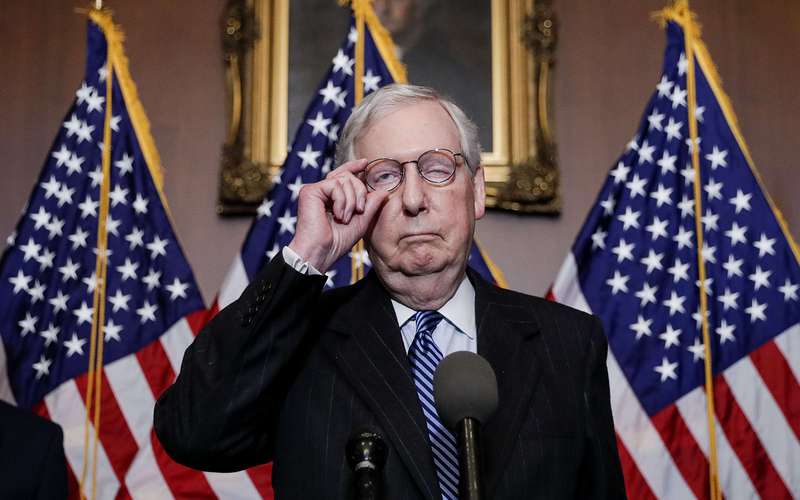 image for Mitch McConnell Made $3,300 This Week While Blocking One-Time $2,000 Stimulus Check