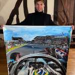 image for Pierre Gasly shares his new canvas: