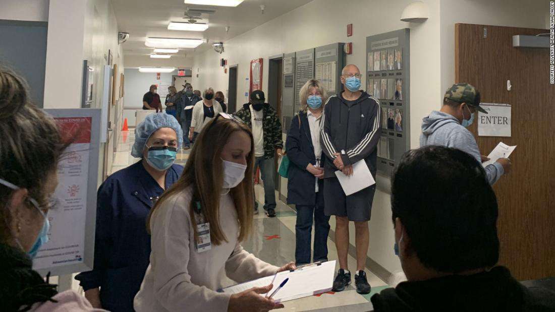 image for After a freezer filled with Covid-19 vaccines broke, a California hospital scrambled to administer more than 800 doses in about 2 hours