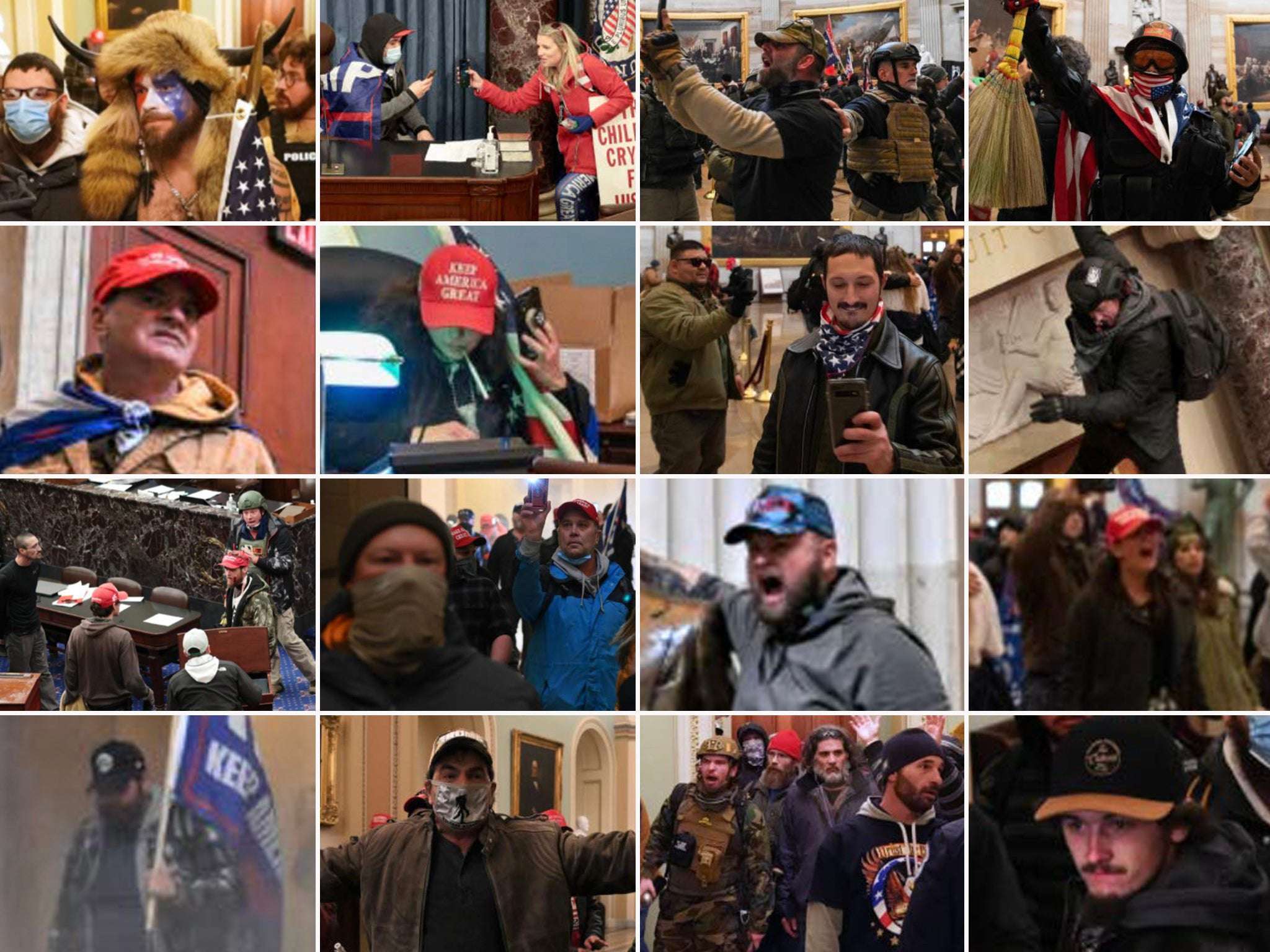 image for Six Republican lawmakers among rioters as police release photos of wanted