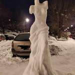 image for Snow-woman level over 9000.
