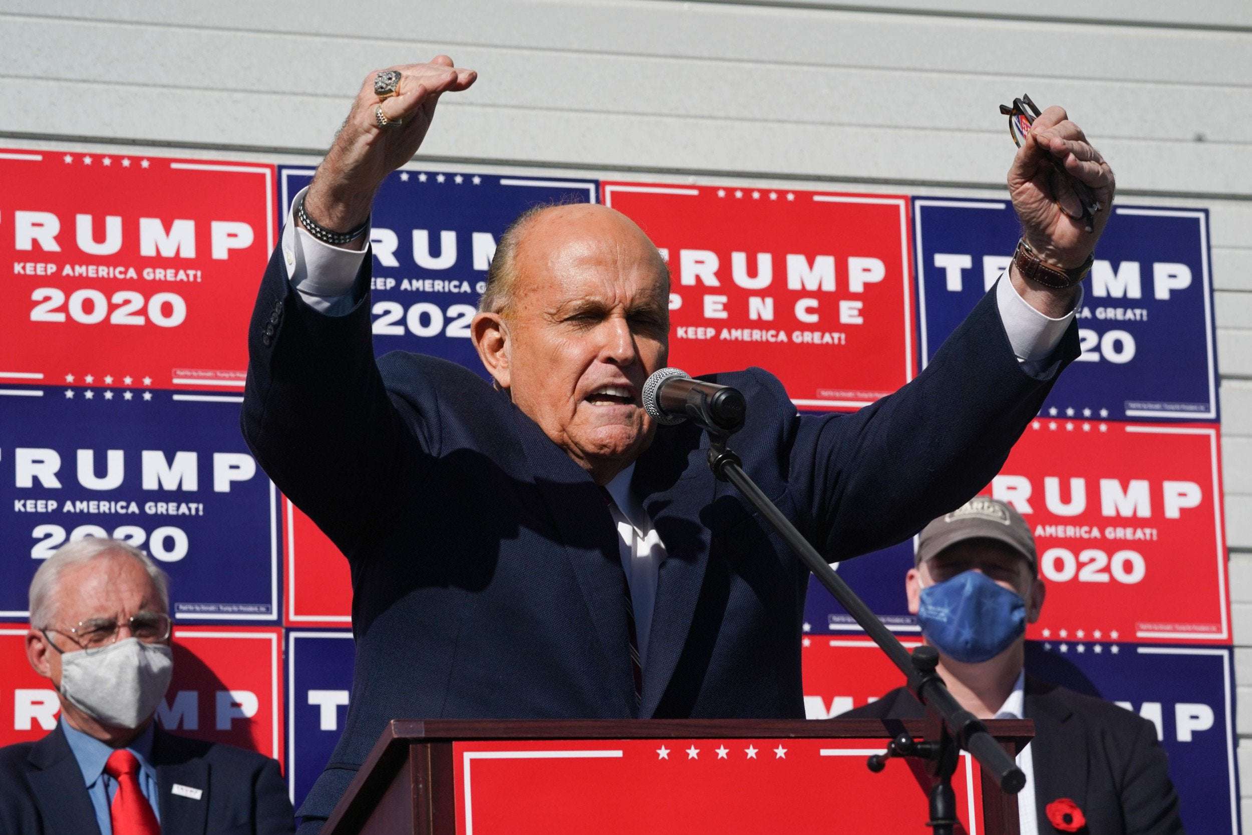 image for Bar Association Urged to Disqualify Giuliani Over 'Trial by Combat' Speech Before D.C. Riot