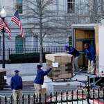 image for Moving boxes arrive at the White House