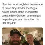 image for Proud Boys leader and Lindsey Graham. Make this known!