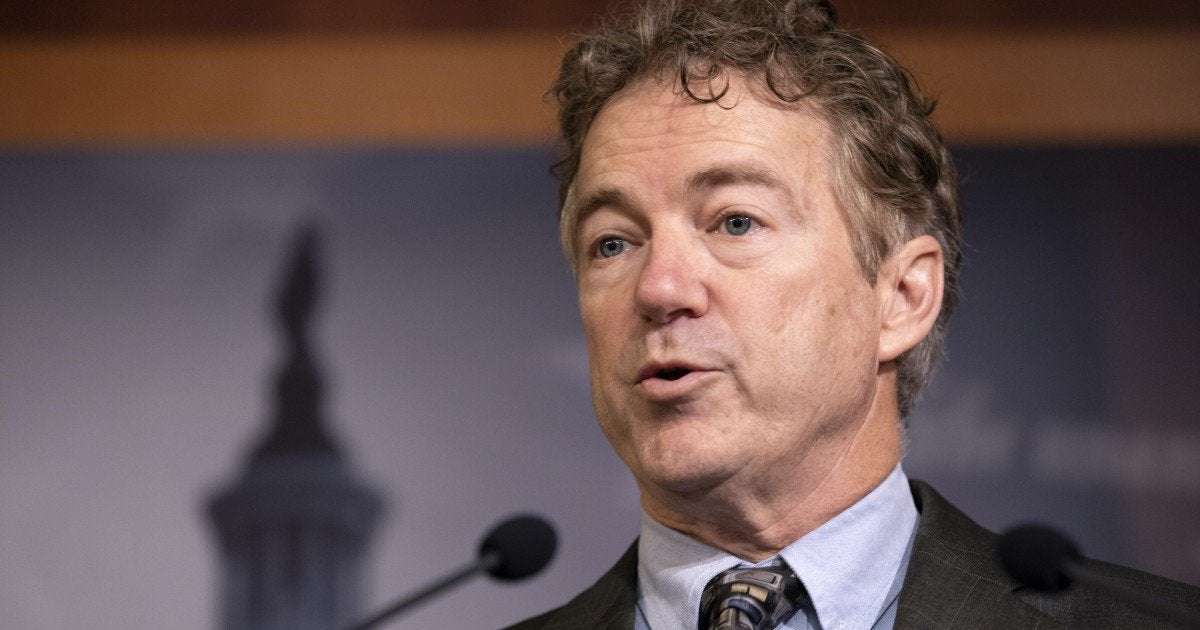image for Rand Paul: One-third of Republicans will leave party if GOP senators go along with convicting Trump