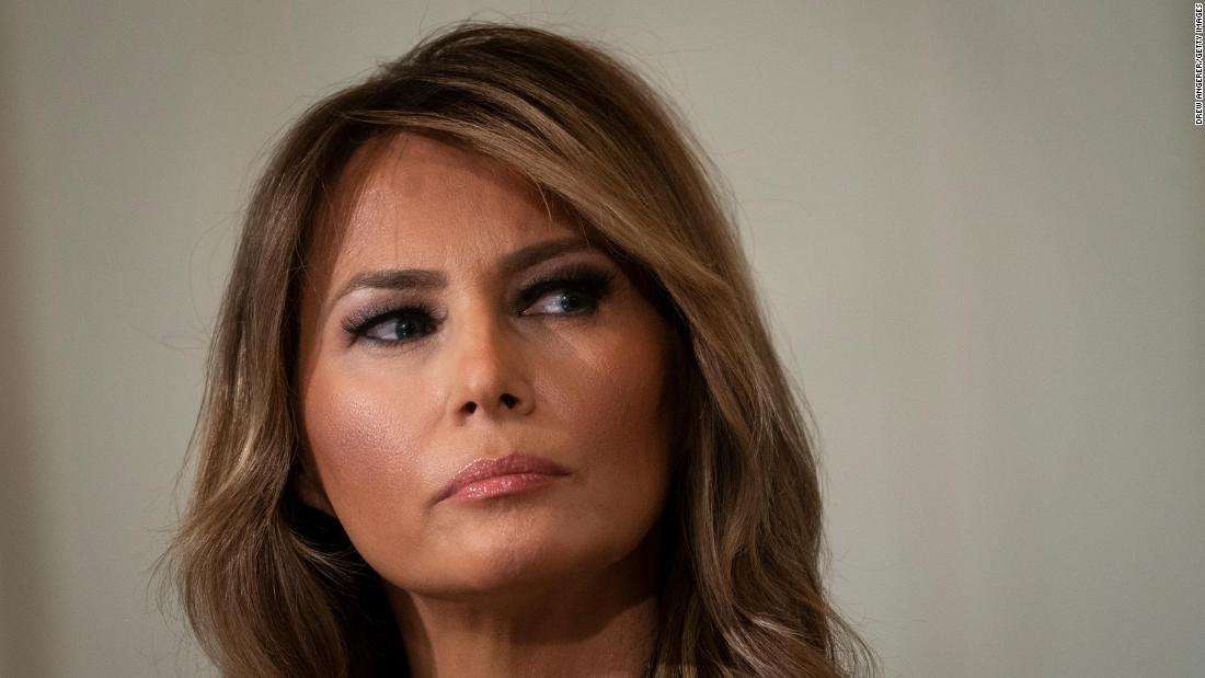 image for Melania Trump departing White House with lowest favorability of her tenure