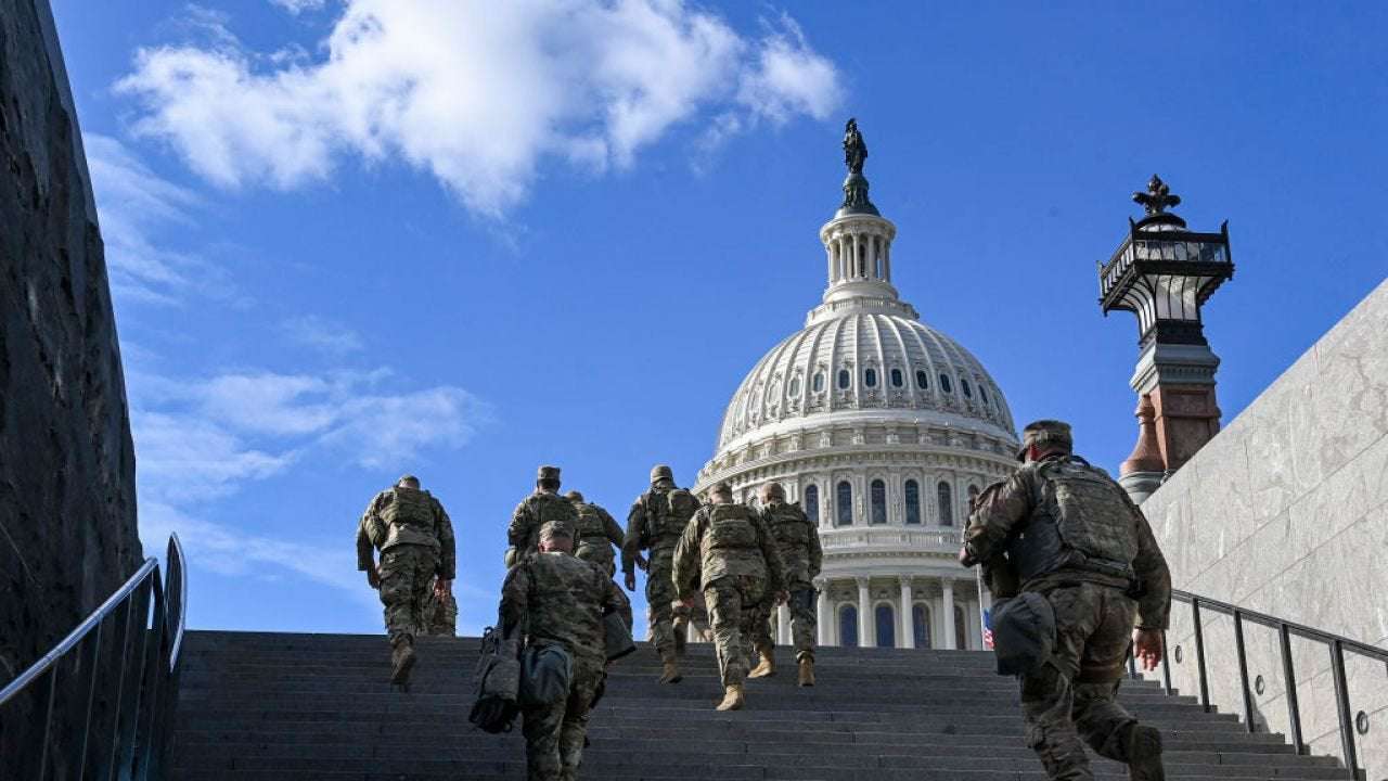 image for 12 National Guard members removed from Biden inauguration security mission