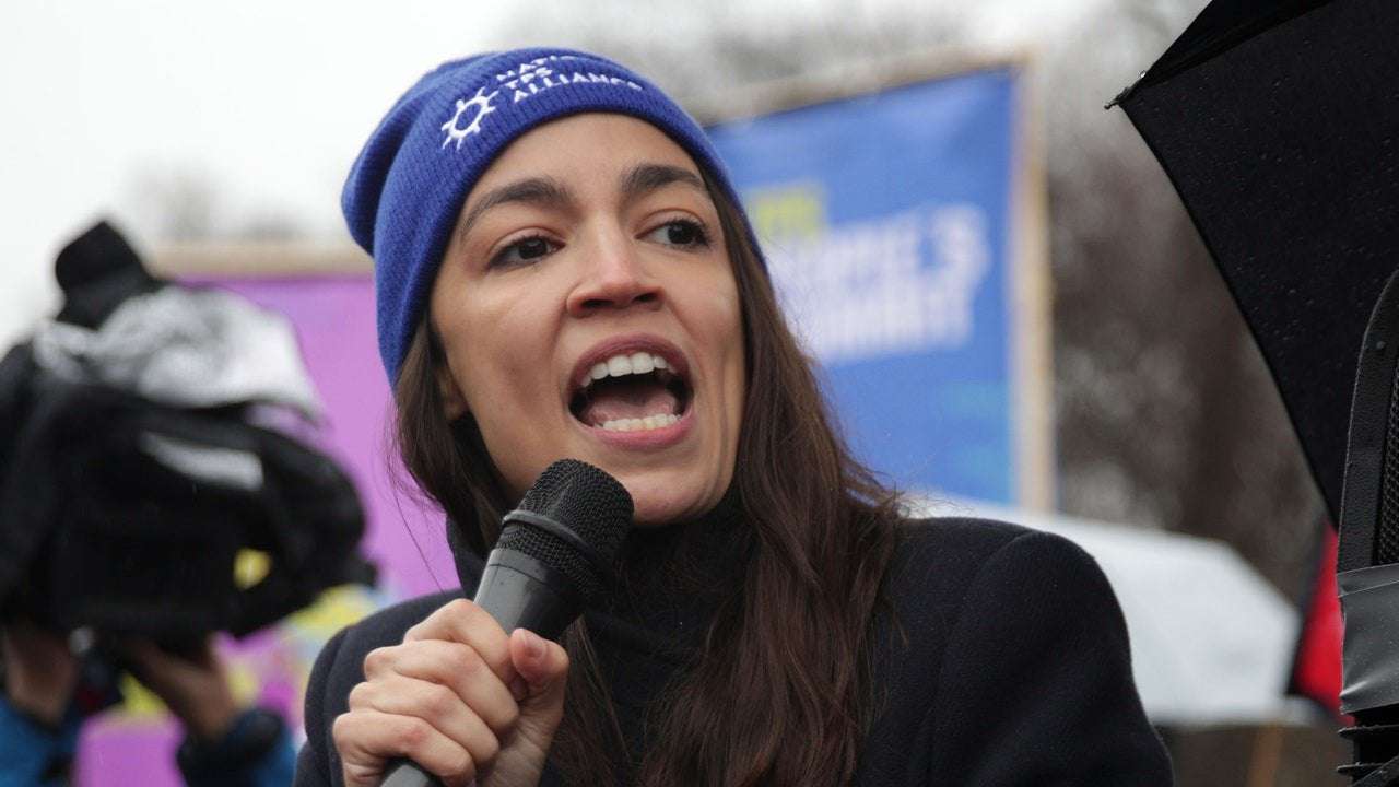 image for AOC Skipped Inauguration to Support a Teamsters Union Strike in the Bronx