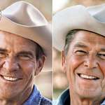 image for First image of Dennis Quaid as Ronald Reagan in the ‘REAGAN’ biopic
