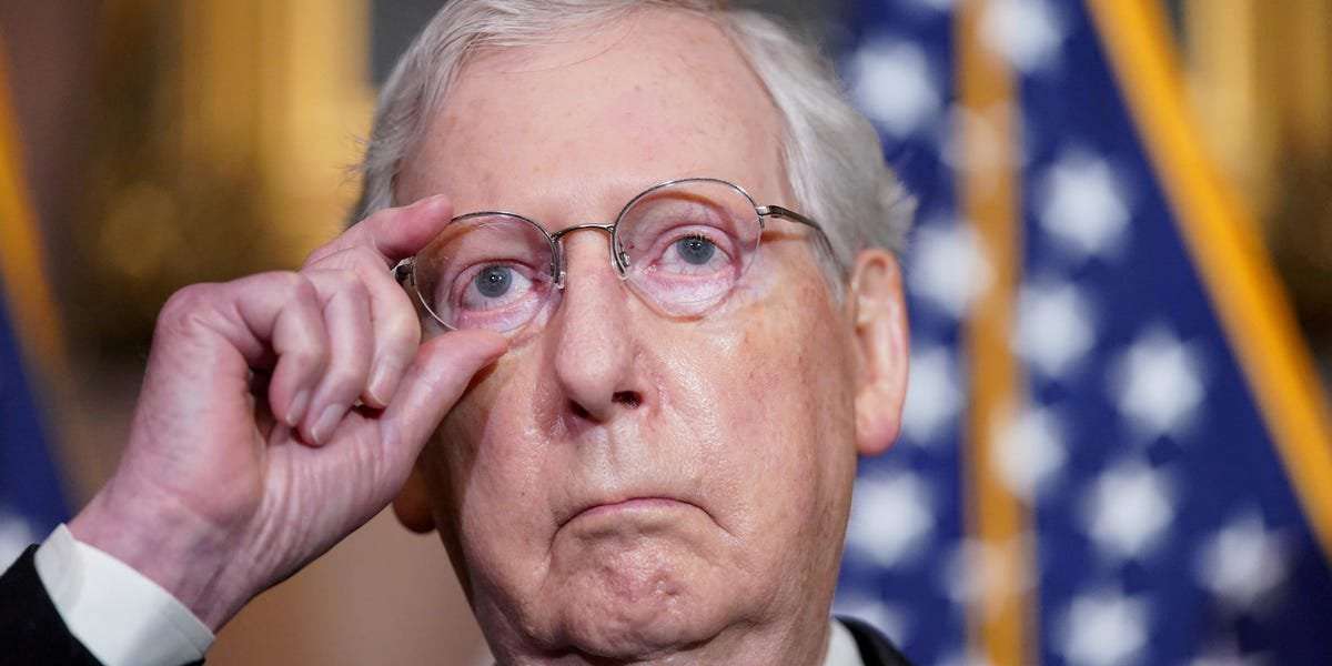 image for McConnell blamed Trump for inciting the Capitol riot, but the senator — and everyone else who refused to acknowledge Biden's win — was complicit too