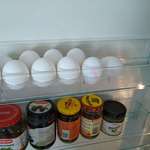 image for My fridge has an egg case for only 9 eggs