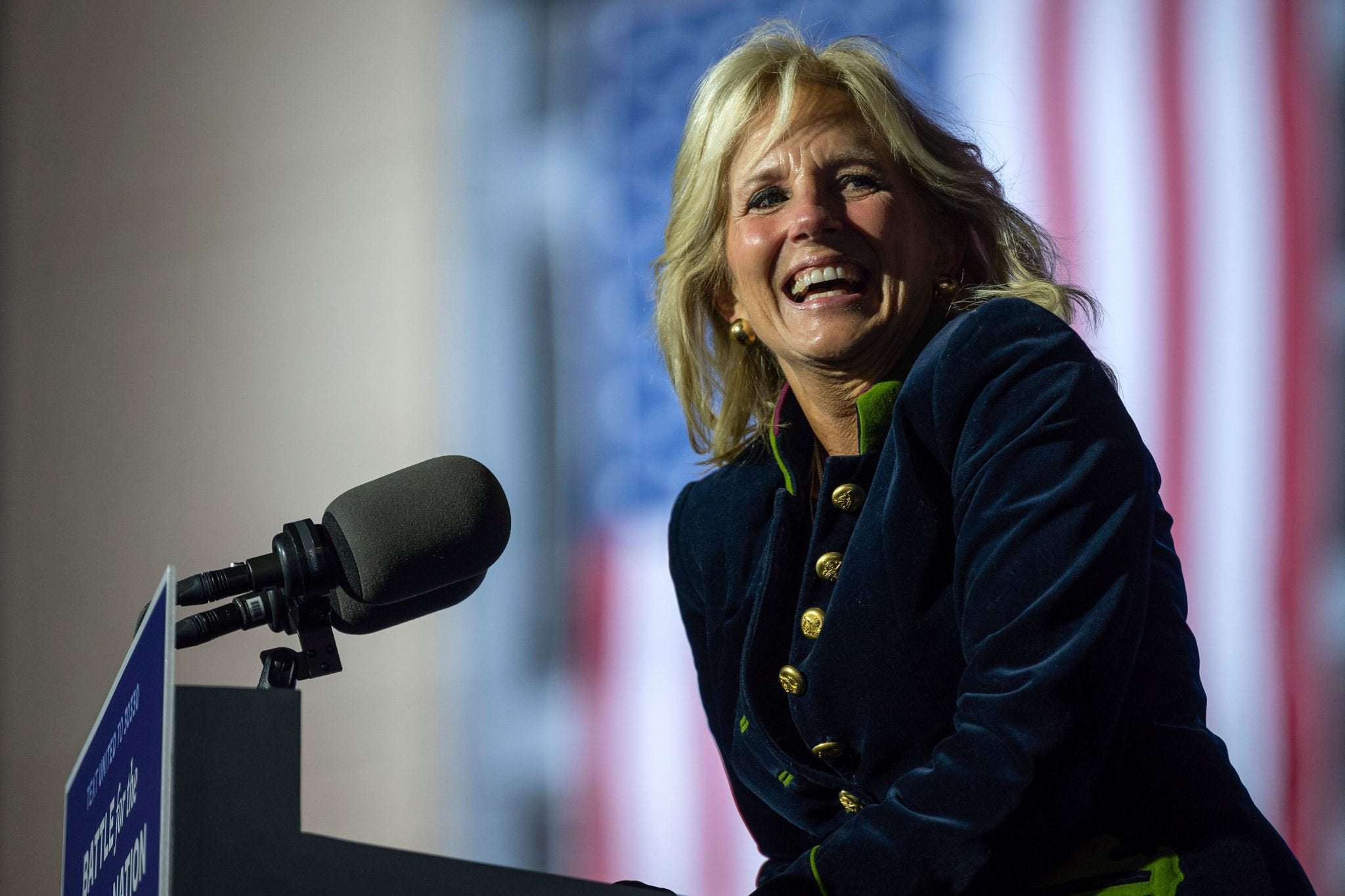 image for Dr Jill Biden kicks off tenure as first lady with visit to LGBT+ health centre and AIDS clinic