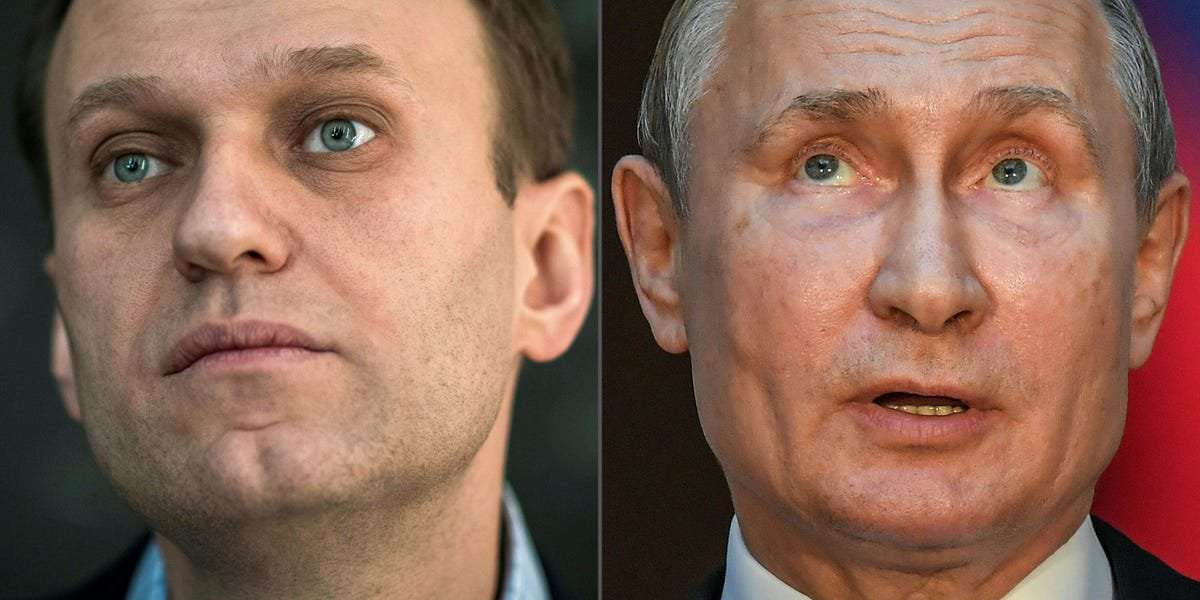 image for Navalny has boxed Putin into a 'humiliating' Catch-22, national-security officials say
