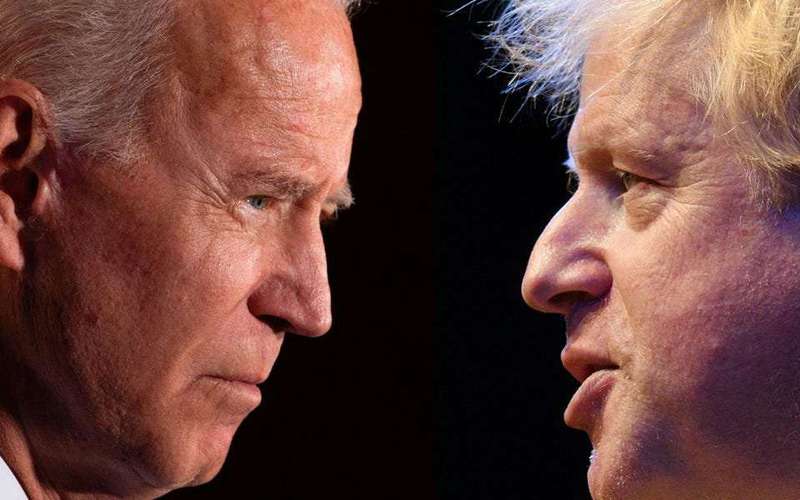 image for Joe Biden's administration doesn't trust Boris Johnson because of his ties to Trump
