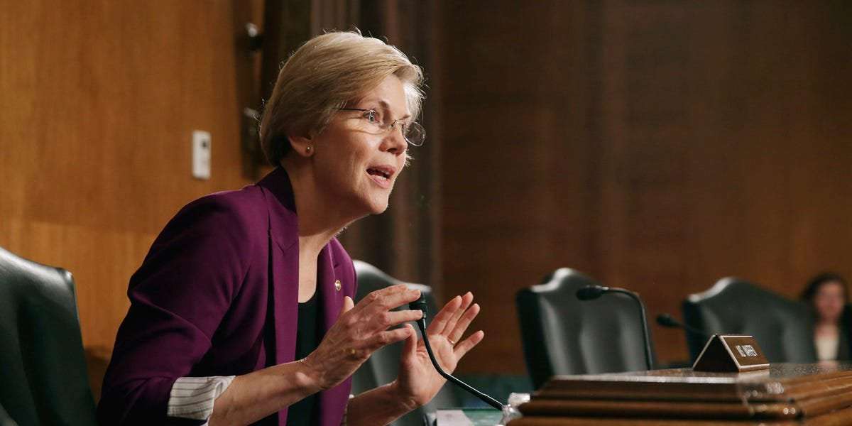 image for Elizabeth Warren says the stock market has become a 'playground for the billionaires.' She's calling for a wealth tax to fix it.