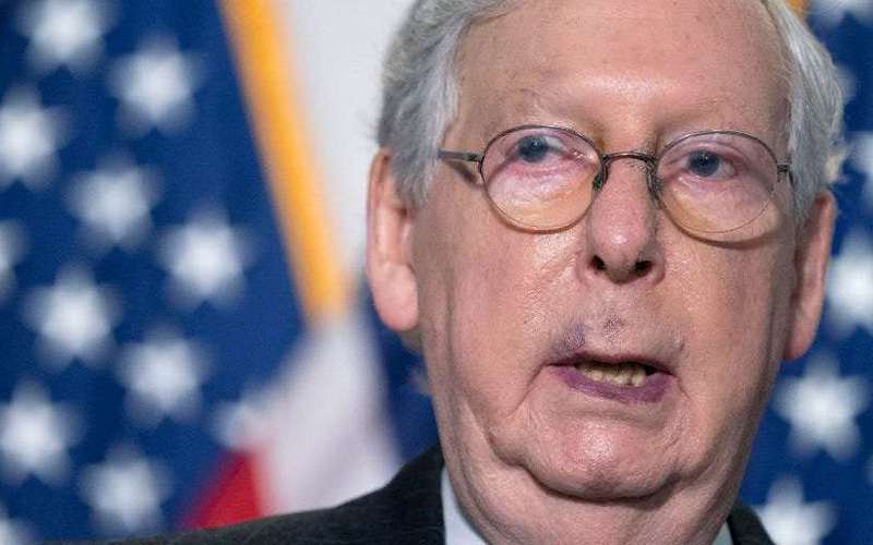image for McConnell slams Democrats for using the same mechanism to force through COVID-19 stimulus that he used to pass the 2017 tax cuts