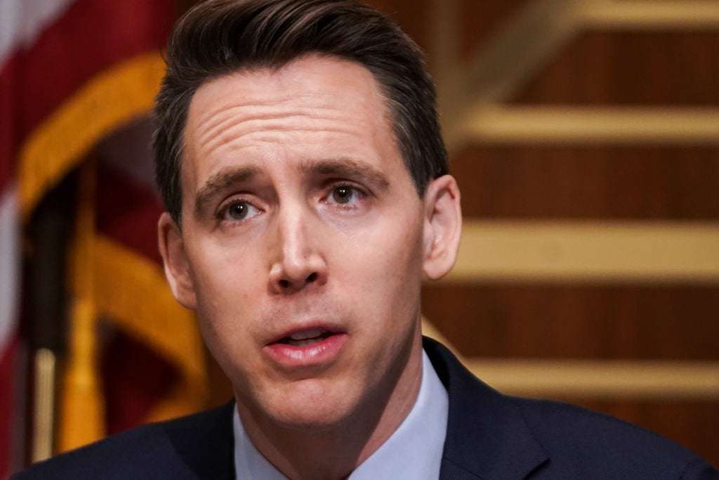 image for Josh Hawley Is the Only Republican Senator to Vote Against All of Biden's Cabinet Nominees So Far