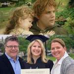 image for Sean Astin and his daughter 20 years later.