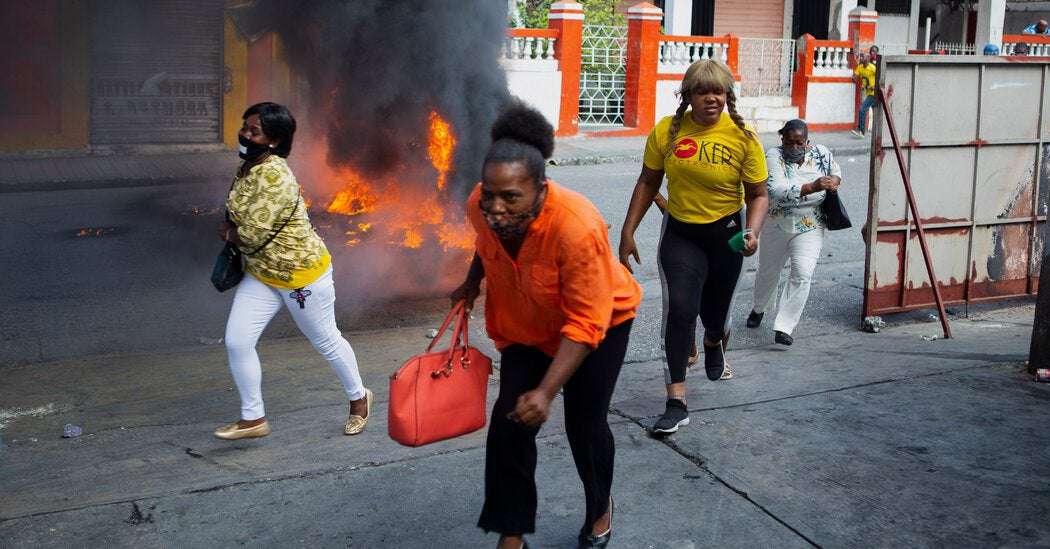 image for Haiti Braces for Unrest as President Refuses to Step Down