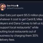 image for Uber Eats Super Bowl ad for “eat local” does more harm than good