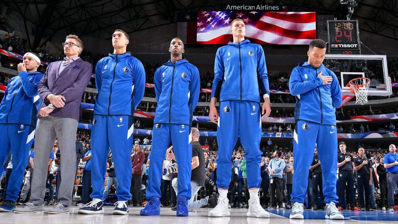 image for Mark Cuban says Dallas Mavericks 'didn't cancel the national anthem,' cites ongoing dialogue with community