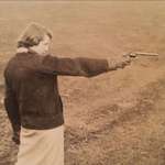 image for My Grandma went to an all girls school where she won best shot in her class with her trusty colt.