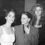 image for Winona Ryder, Jodie Foster, and Julia Roberts, 1989.