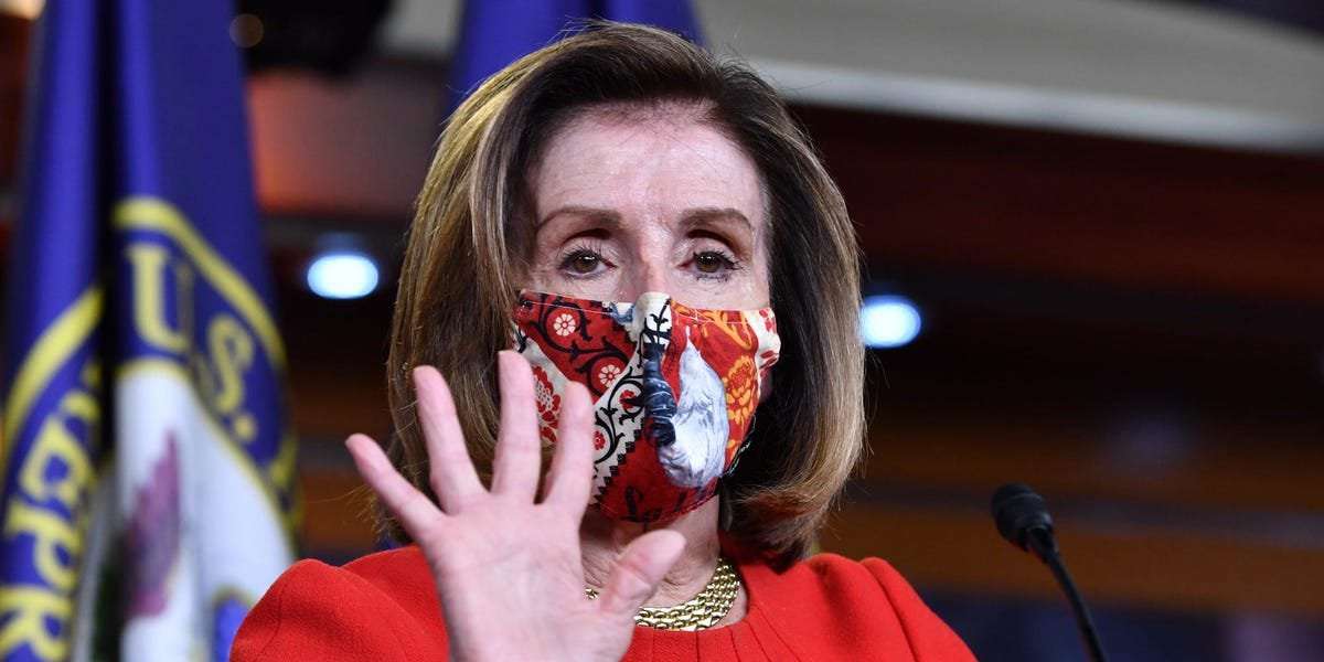 image for Pelosi called McConnell 'pathetic' after he said he wouldn't vote to convict Trump for inciting Capitol riot