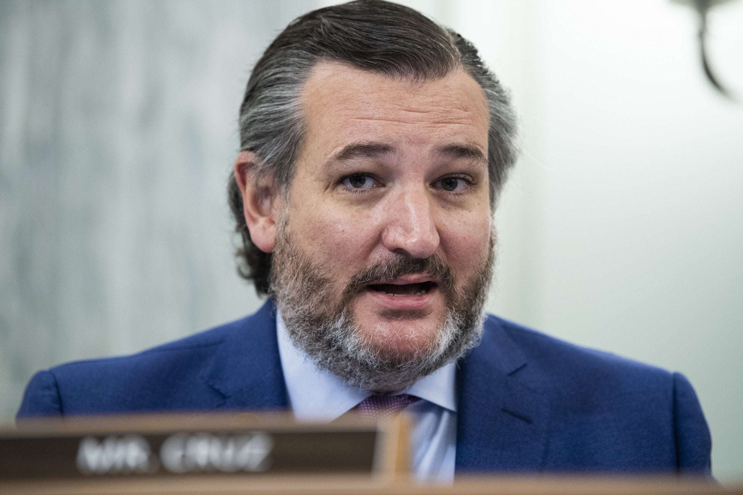 image for Ted Cruz Accused of Flying to Cancun Amid Texas Power Outages As Photo Goes Viral