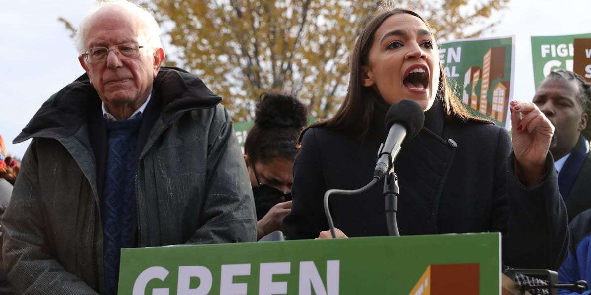 image for AOC rips into Texas governor for blaming storm outages on the Green New Deal, saying his 'failed leadership' is the true 'deadly deal'