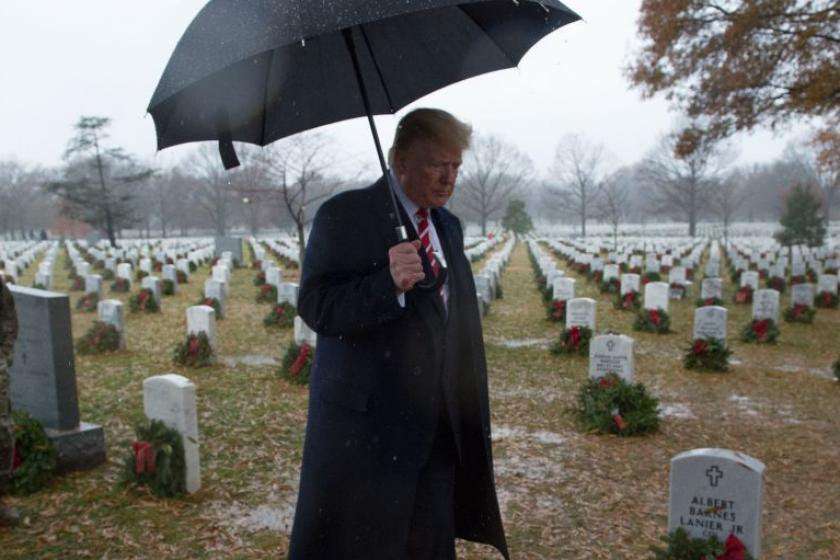 image for Democrats introduce bill to bar 'twice impeached' presidents from Arlington Cemetery burial