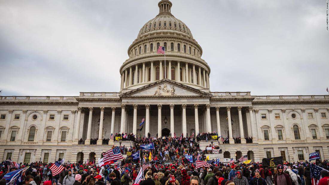image for 6 Capitol Police officers suspended, 29 others being investigated for alleged roles in riot