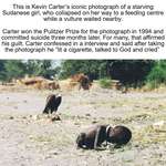 image for Kevin Carter's story of succes & tragic