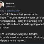 image for [Image] Not just GPA, but Curiosity and Perseverance matters