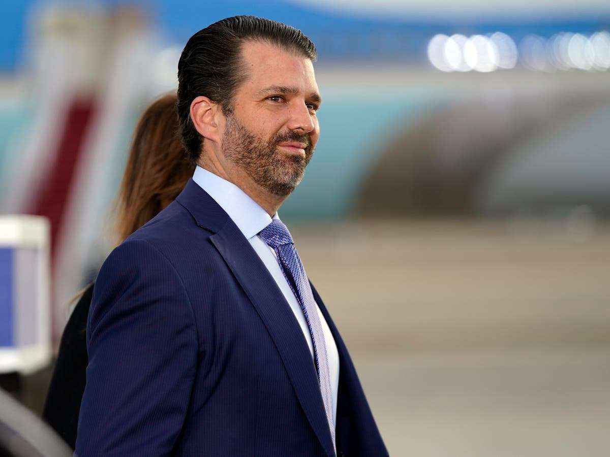 image for Donald Trump Jr hits out at ‘incompetence’ of Democrat governor of Texas... who is actually Republican