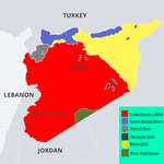 image for Syrian Civil War Map, February 2021