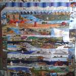 image for My grandmother isn't much of an internet person so i figured id share her quilt of Canada that she spent the last 8 years on.