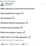 image for The Biden Admin has done amazing work in its first month