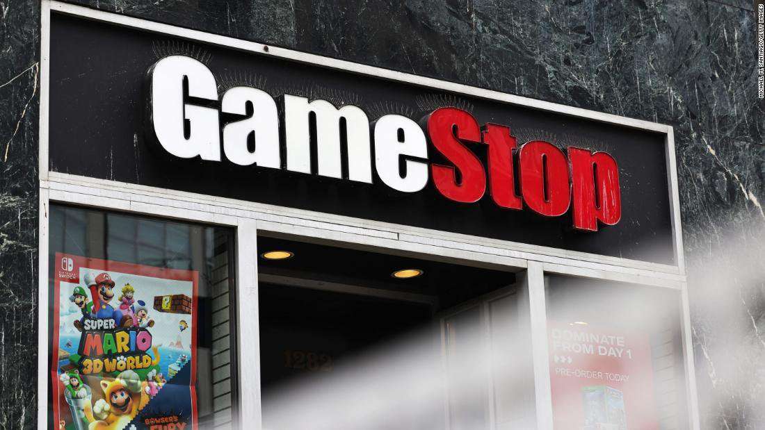 image for GameStop shares surge more than 100%
