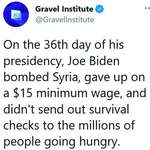 image for Joe Biden is bombing Syria, but he's also waging a different kind of war against the American people.