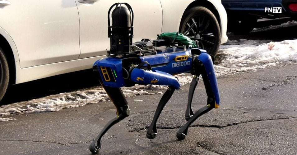 image for Alexandria Ocasio-Cortez Condemns NYPD Test Deployment of K-9 Robot in Bronx Home