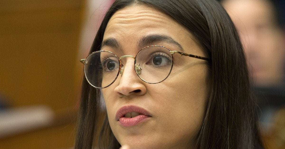 image for AOC says people who think raising minimum wage is a ‘crazy, socialist agenda' are living in a 'dystopian capitalist nightmare'