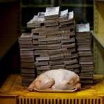 image for The amount of money you need to buy a 5 pound chicken in Venezuela. 14,600,000 bolivars / $8USD