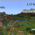 image for Old Extreme Hills vs New 1.17 Mountains (Bedrock Edition Beta)