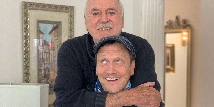 image for John Cleese writes emu film with Rob Schneider