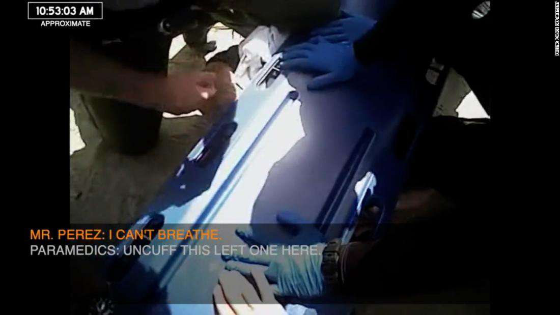 image for New body cam video shows man telling officers 'I can't breathe' before he died in 2017