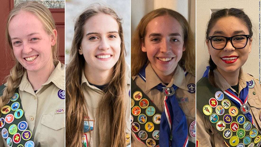 image for For the first time, girls were eligible to be Eagle Scouts -- and nearly 1,000 earned the elite rank