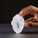 image for One of planet Earth's largest uncut diamonds. It is worth about... 52 million dollars.